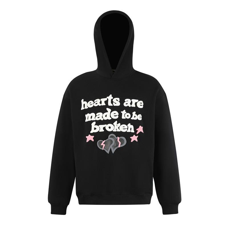 Broken Planet Hoodie Mens Oversized Streetwear Cotton Sweatshirt With Graphic Print 2025