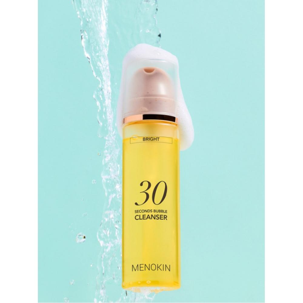 Menokin 30 Second Bubble Cleanser Bright 150ml NONE