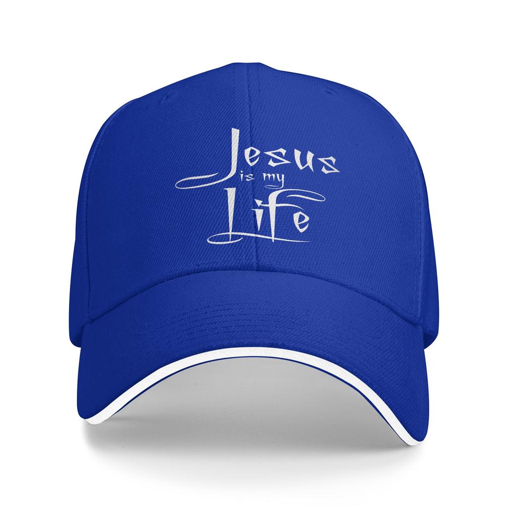 Jesus Saves Sun Baseball Cap Summer Female Male Design Trucker Hat Sunscreen y2k Retro Tennis Skate Snapback Cap