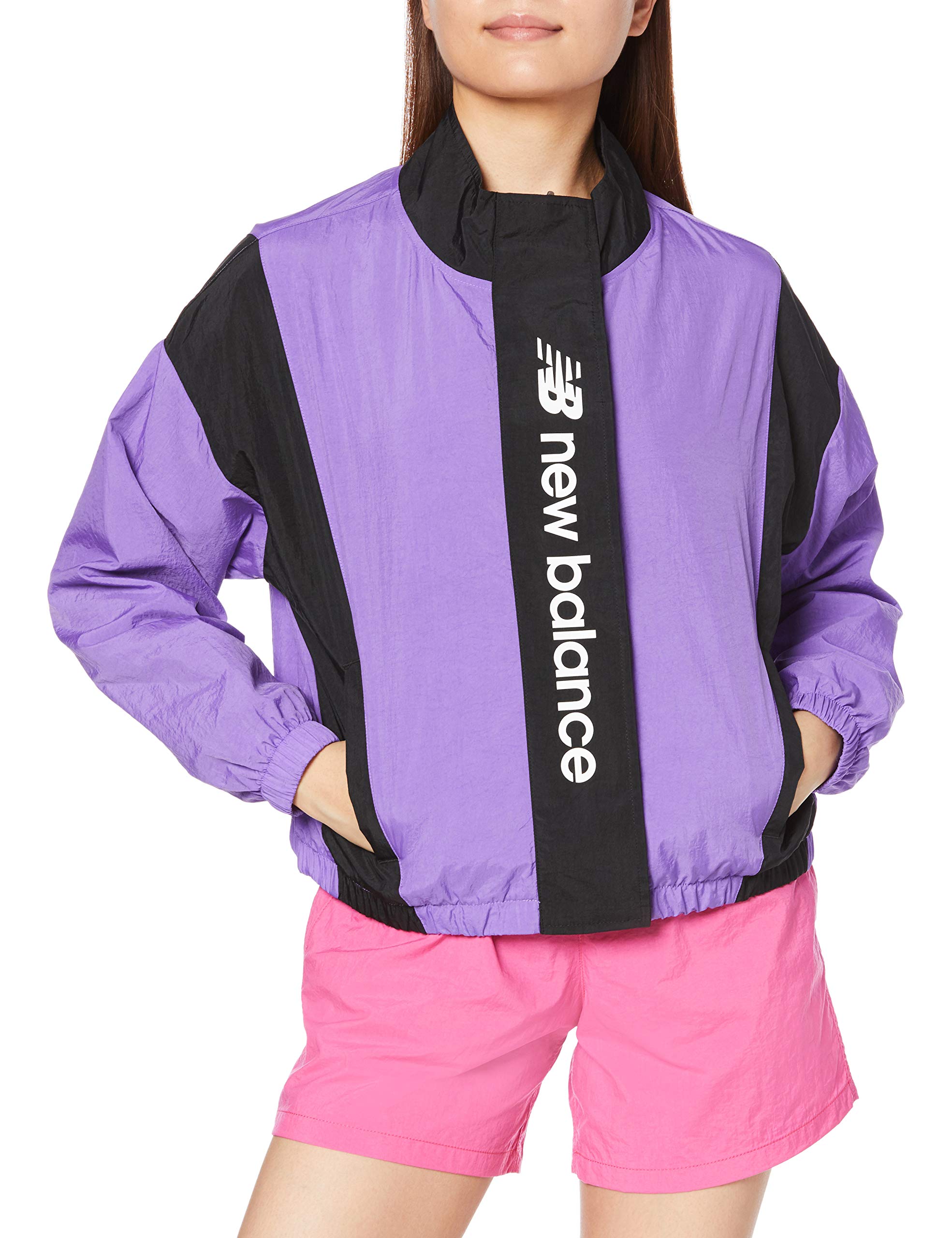 

Oversized Woven Jacket WJ03511 MVT Japan S to Japanese size [New Balance] Women s (Mirage Violet) (equivalent S)