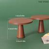 1/12 Simulation Tea Table Model Home Table Living Room Furniture Decor Accessories Pretend Play