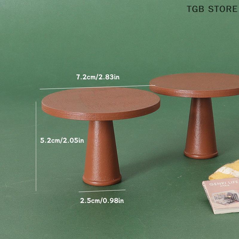 1/12 Simulation Tea Table Model Home Table Living Room Furniture Decor Accessories Pretend Play