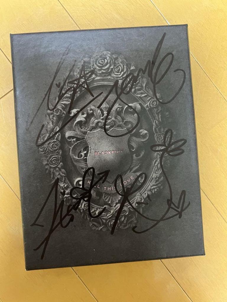 [USED] BLACKPINK KILL THS LOVE autographed album
