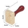 Stamp Copper DIY Ice Branding Stamp with Wooden Handle for Cocktail Whiskey Drinks Bar Wedding Ice Stamp  Stamp