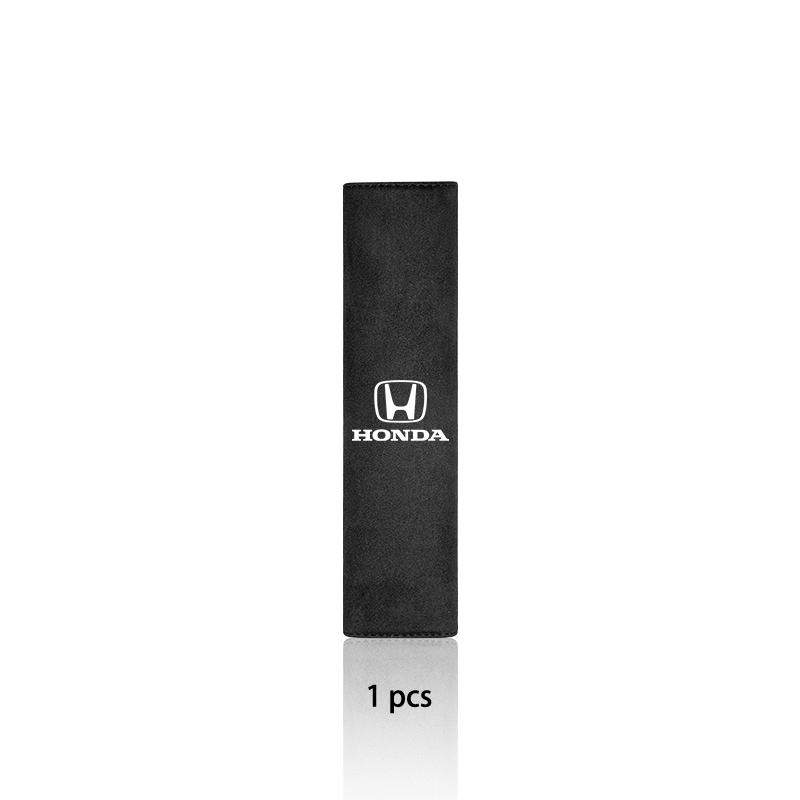 Car Shoulder Protector Pad Suede Seat Belt Cover For Honda Civic Accord Crosstour Spirior Odyssey Avancier UR-V Sienna Elysion