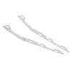 2Pcs Broken Opening Gap Bad Buckle Repairer Bracket For Fourth Generation City Gm2 Front Bumper Repair Metal Plate Buckle