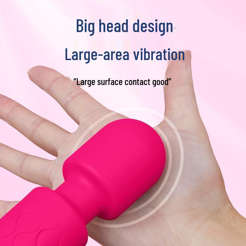 Mehrfrequenz-Erdbeben-Ritter-Vibrator für Frauen - Starker Massage-AV-Stick Erwachsenen-Sexspielzeug
