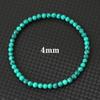 Minimalist Elegance 4/6/8/10/12mm Blue Turquoises Stone Bracelet Men Women Meditation Yoga Beaded Braslet Valentine Day Braclet