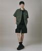 Beodeonteu Oversized Nylon Flap Shirt [Khaki]