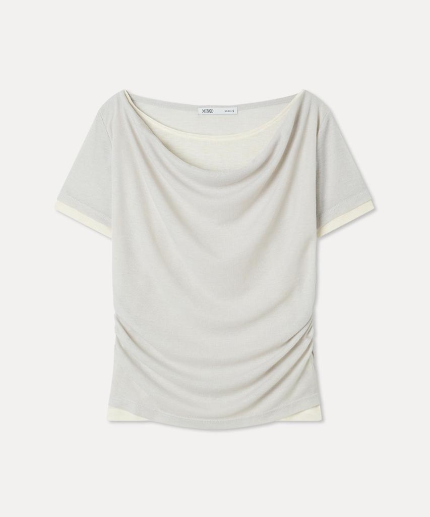 MIXXO Layered Short Sleeve T-Shirt_Miwhwg501A