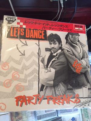 12inch Record PARTY FREAKS - Let's Do It, Let's Dance 13EL5511PROMO Party Music 124 1987 US Rap & Hip-Hop/R&B Used