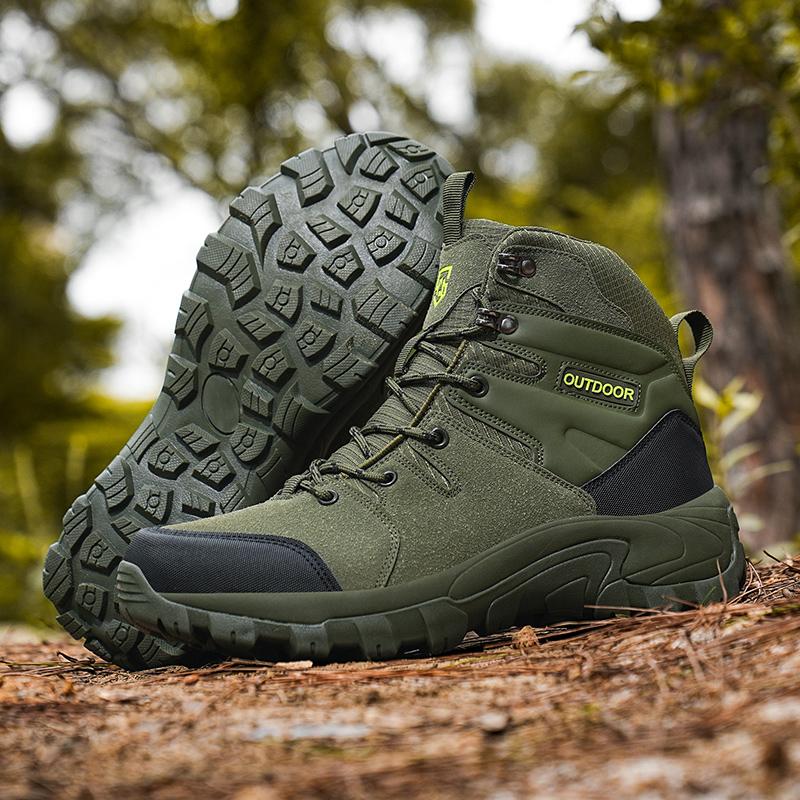 Pánské pouštní bojové boty Outdoorové protiskluzové taktické boty Turistické pouštní kotníkové lovecké boty Pracovní bezpečnostní pánské boty Botines Zapatos