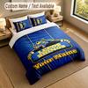 Bedding Set 1 Duvet Cover 2 Pillowcases Leeds Rhinos Print Soft Bed Linen Bedroom Decor