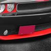 Supporto Staffa Porta Targa Anteriore Compatibile con Dodge Challenger 2009-2014 (Nero)
