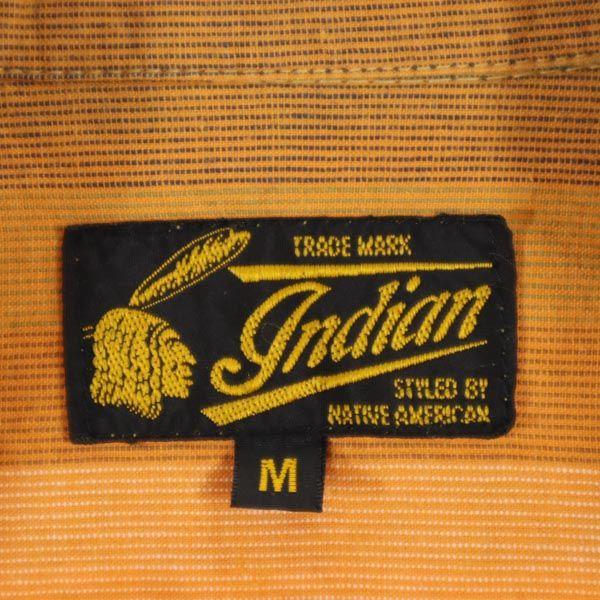 Indian Toyo Enterprise Border Pattern Short Sleeve Western Shirt M Men's Used