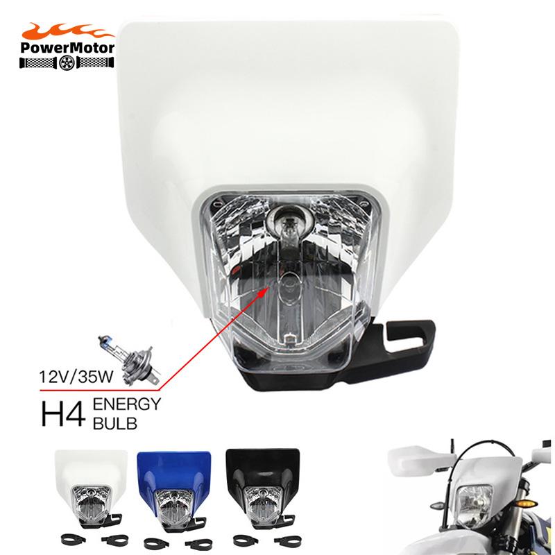 Motorcycle Headlight Headlamp Head Light Lamp For Husqvarna FC FE FX TX TC TE 125 250 300 350 450 501 TC25 FE250 FC250