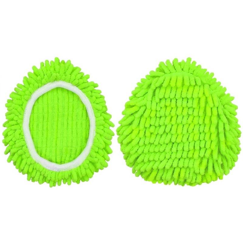 

2pcs Chenille Pads for 0-Ceda EasyWrin Dry Wet Mop Refills Replacement Mop Pads for Floor Cleaning Microfiber Cloth 2PCS зелений