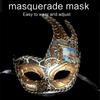 Masquerade Half Face Halloween Masquerade Eyemask Masquerade Costume Accsessory for Women Men Halloween Carnivals Proms