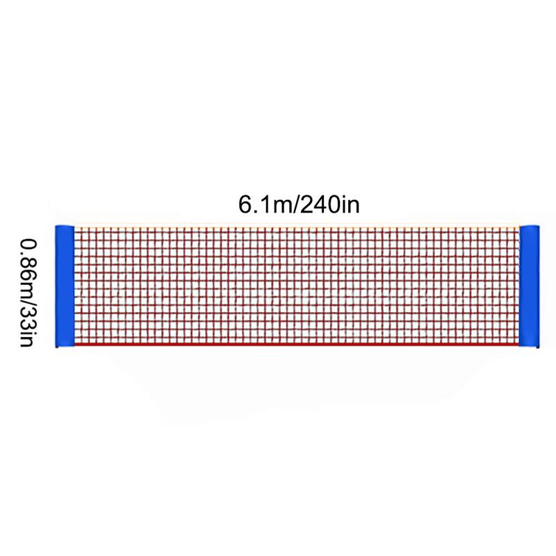 

WEZHO Portable Folding Tennis Badminton Net