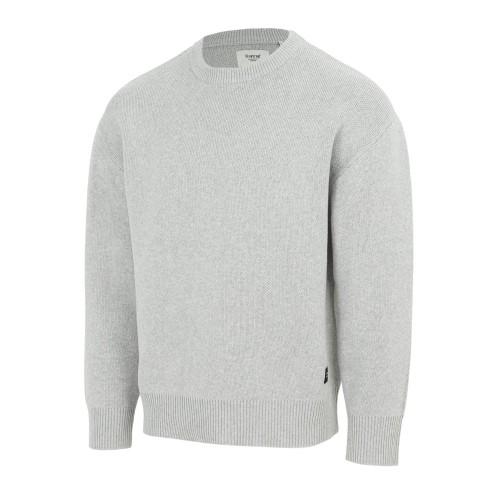 Firetrap Mens Knitted Cotton Crew Neck Sweatshirt
