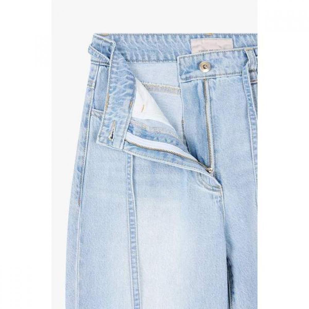 Vov Belted Semi Wide Denim Pants  7156155001 