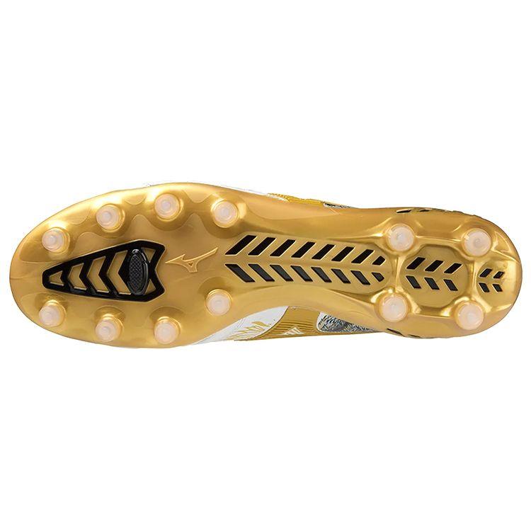 Sergio Ramos x Mizuno Morelia Neo 3 Beta SR4 Lion and Wolves Men Sneakers White Champion-Gold Cool-Grey P1GA229804