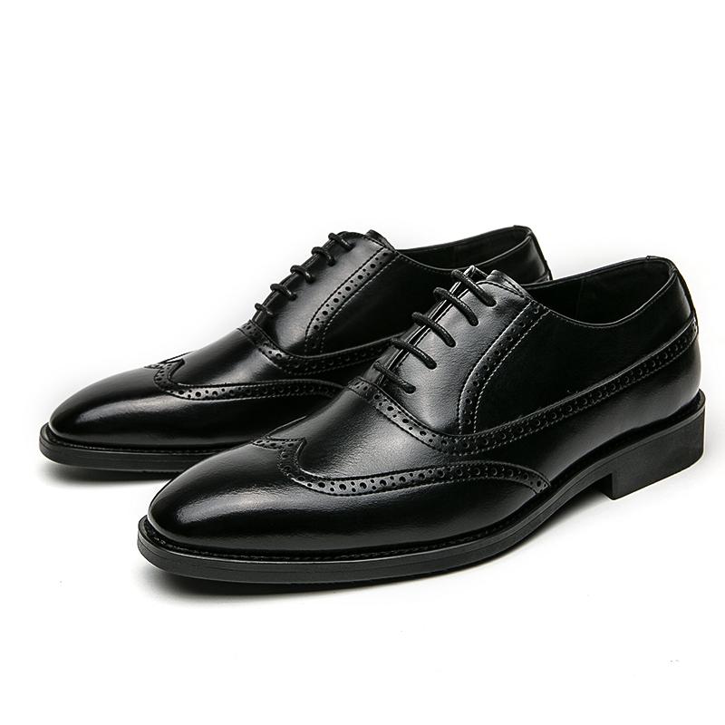 

Повседневная деловая мужская обувь Минималистичный стиль британского джентльмена Повседневная обувь для офиса и вечеринок Красивая обувь для свадьбы жениха 38