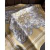 Women S Korean Style Printed Classic Square Scarf For Sun Protection