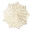PVC Hollow Insulation Coaster Pads Table Bowl Mats Home Christmas Decor Heat Resistant Placemat for Dining Table