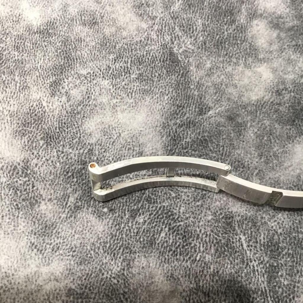 [USED] SEIKO Titanium Strap, 18mm, Recommended for Parts (A165)