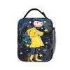 Coraline Moon Manga Lunch Bag  Cute Lunch Box For Child  Outdoor Picnic Cooler Bag Oxford Thermal Lunch Bags