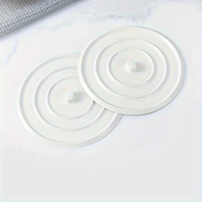 

Sink Anti Clogging Floor Drain Mats, Bathroom Drainage Deodorizing Cover, Shower Drainage Cover Easy to Install and Clean белый