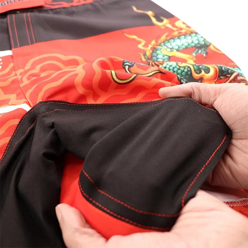 MMA Dragon shorts training Kickboxing Muay Thai Gym fitness pants Workout