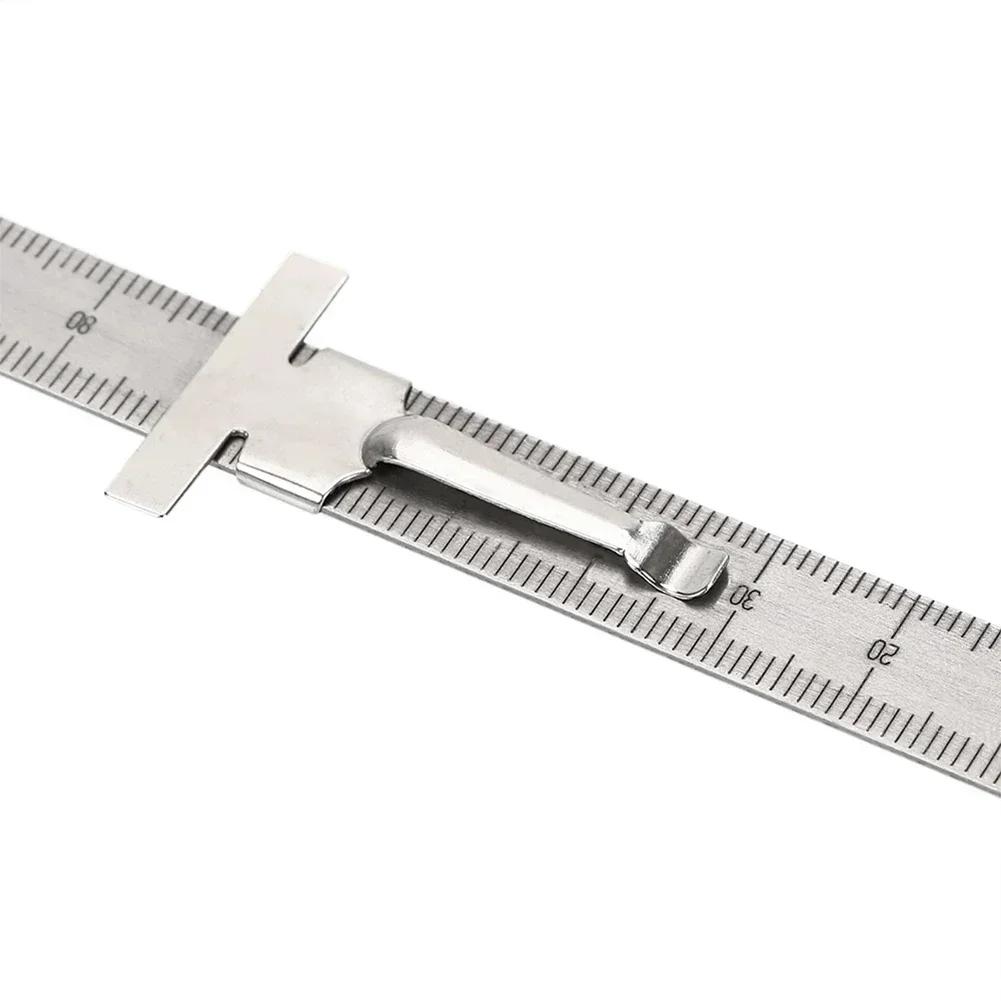 Stainless Steel Wedge Taper Ruler for Measuring Aperture and Bore with Standard Reading Made of High Quality Material