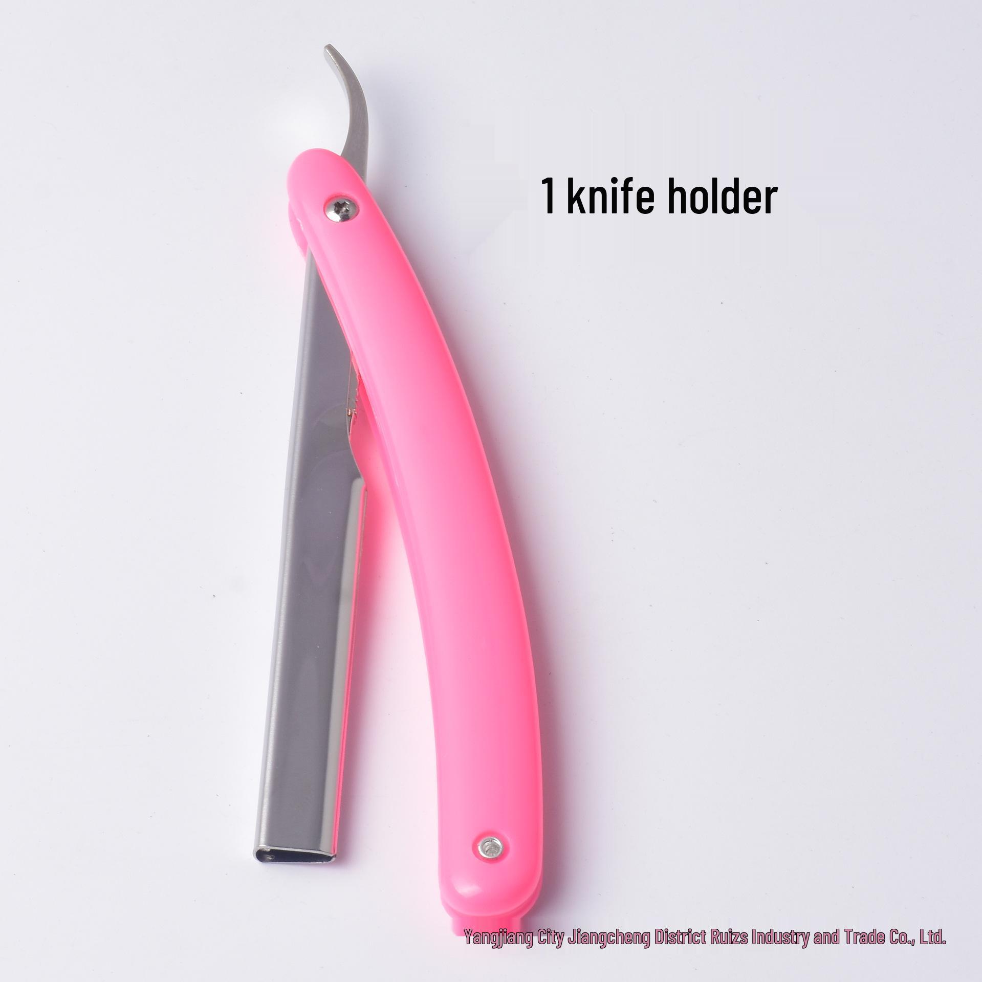 

Винтажная парикмахерская бритва: Ручной триммер для бровей и лица для мужчин с держателем