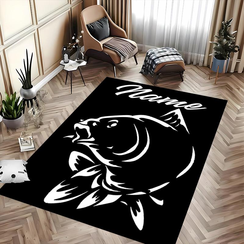 Custom Personalization Nash Logo Area Rug - Perfect For Kitchen, Bathroom,Laundry Room Decor Large Size Available,Gift All Seasons