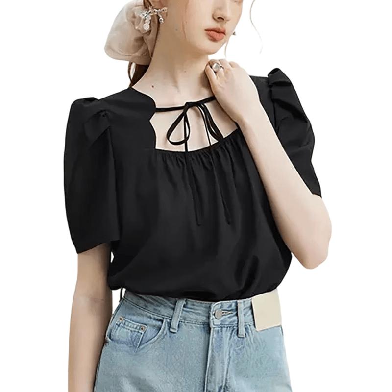 La Chapelle Women s Slim-Fit Short Sleeve T-Shirt S