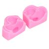 2pcs Fondant Molds Pink Duck Shape Reliable Durable Decorative Flexible Soft Washable Handicraft