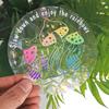1Pc Sun Catchers Wall Stickers Rainbow Chaser Mirror Sticker DIY Window Decal Bedroom Decoration for Home Decor Light Catcher