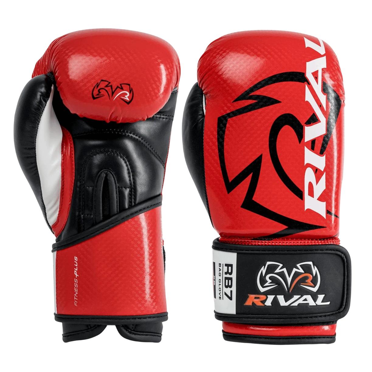 Rival RB7 Fitness Plus Tasche Boxhandschuhe Rot M
