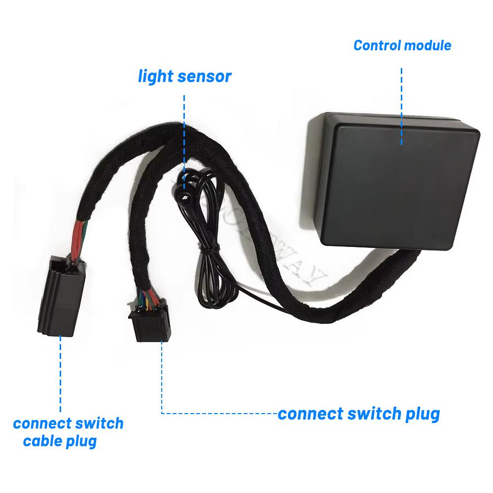 

Car Auto headlight switch dashboard fog lamp sensor module light Adjuster for ford Fiesta MK6 2014 Ecosport 2016 2017 interior fiesta mk6