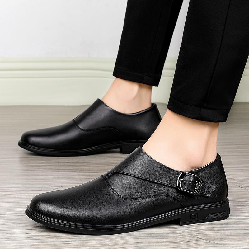 Sapatos oxford masculinos com cadarço Outono Couro Genuíno Moda Masculina exterior Casual de Negócios Sapatos Masculinos respirável Sapatos de Trabalho Robustos homem