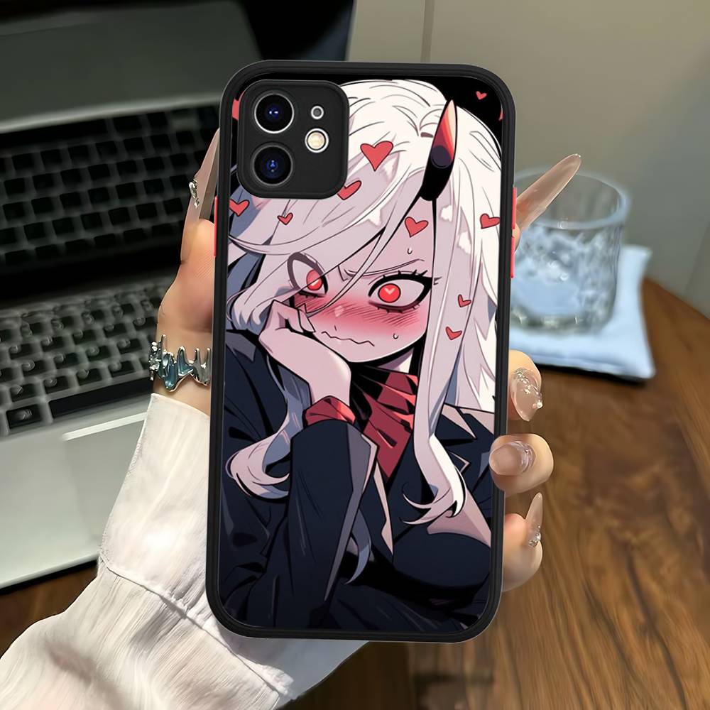 Classic Game H-helltakerS Anime Phone Case For IPhone 14 11 12 13 Mini Pro Max 8 7 Plus X XR XS MAX Translucent Matte Cover