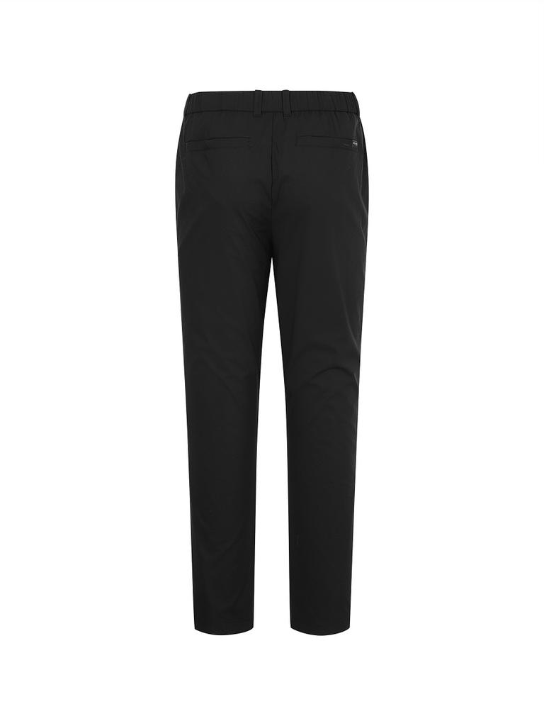 DISCOVERY EXPEDITION Freshvent Men'S Regular Fit Cotton Pants (Black)