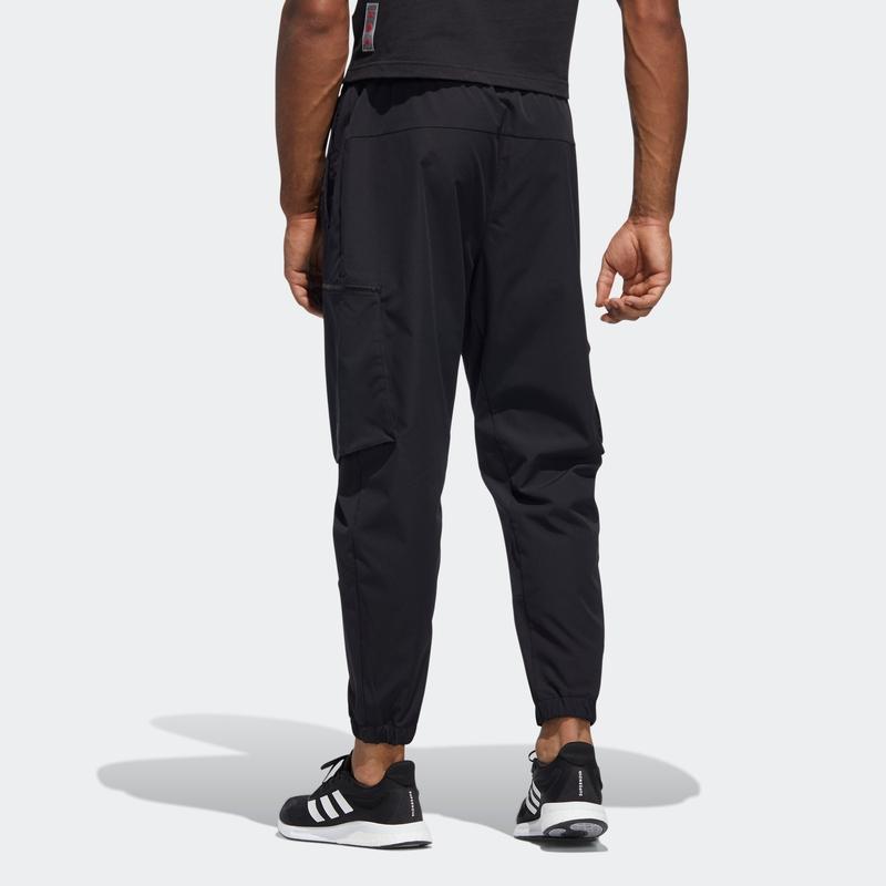 Adidas Year Of The Tiger Limited Edition Joggers With Side Pockets And Drawstring Hems Men Bottoms Black HC0262