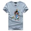 Chinese Style Three Kingdoms Heroic Image Guan Yu Printed T-Shirt 100% Cotton O-Neck Short Sleeve Casual Mens T-shirt Size S-3XL