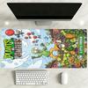 Plants Vs. Zombies Large Mouse Pad Keyboard Mat Study Desk Mat Non-Slip Rubber Bottom Computer Decor Item Office Use