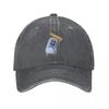 Grizzy Cartoon Tabodi Unisex Baseballkappen Used Gewaschene Hüte Kappe Vintage Outdoor Laufen Golf Geschenk Sonnenschutzmütze