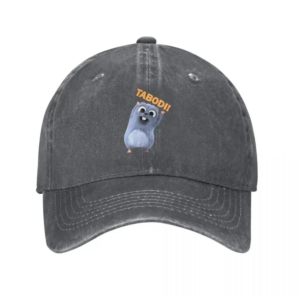 Grizzy Cartoon Tabodi Unisex Baseballkappen Used Gewaschene Hüte Kappe Vintage Outdoor Laufen Golf Geschenk Sonnenschutzmütze