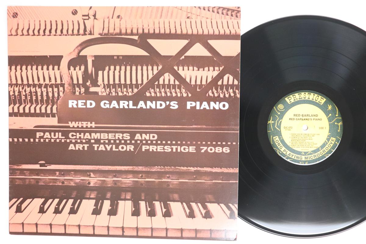 

LP Record RED GARLAND PAUL CHAMBERS ART TAY Red Garlands Piano OJC073 PRESTIGE 1983 US Jazz Used